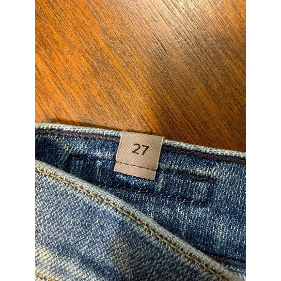 Citizens of Humanity Rocket High Ride Skinny Pearl Studded Blue Jeans Women’s 27 - Picture 3 of 12